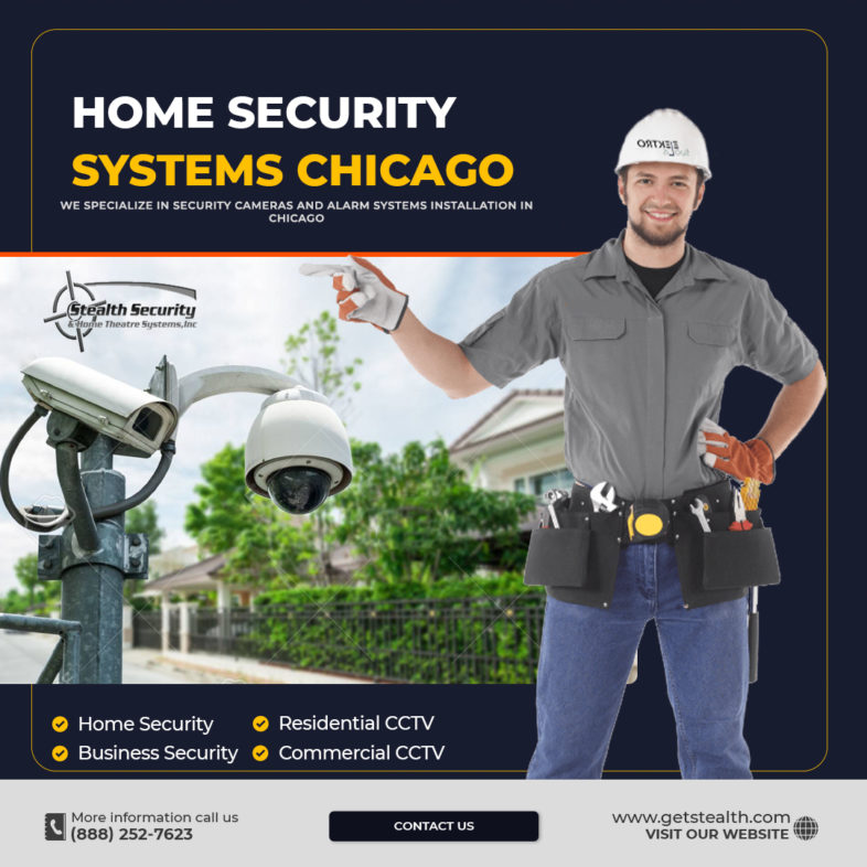 security camera in Chicago